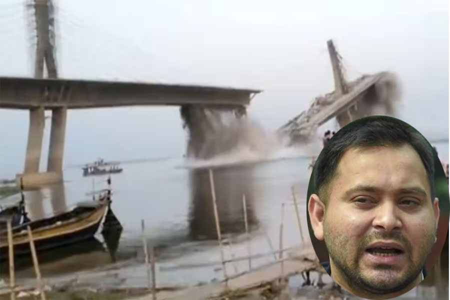 महागठबंधन, अरसे से गिर रहे ब्रिज, तेजस्वी पॉवर में, तब ये पुल गिरे, NDA