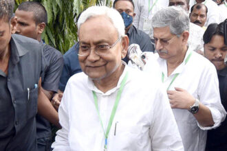 नीतीश, नई दिल्ली, नामांकन, JDU, राष्ट्रीय अध्यक्ष