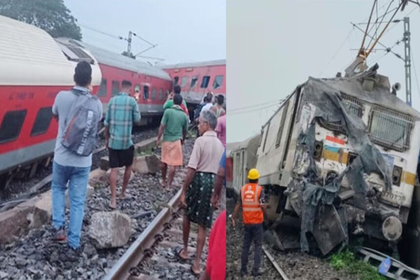 हावड़ा-मुंबई मेल, ट्रेन दुर्घटना, चक्रधरपुर, झारखंड, मालगाड़ी से भिड़ी, 2 मरे, 150 घायल, बेपटरी