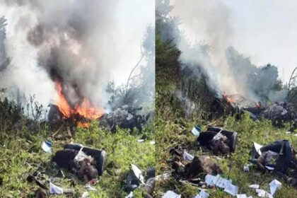 हेलीकॉप्टर क्रैश, पुणे, पायलट, 3 जिंदा जले