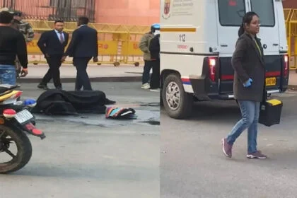 आत्मदाह, शख्स, खुद को लगाई आग, हालत गंभीर, संसद भवन, दिल्ली