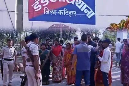 हमला, शराब माफिया, थाना, कटिहार, फायरिंग