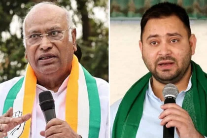 मल्लिकार्जुन खड़गे, बिहार दौरा, महागठबंधन, बक्सर,पटना