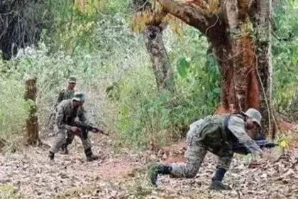 बोकारो, 8 नक्सली ढेर, एनकाउंटर, 1 करोड़, इनामी वि​वेक, झारखंड