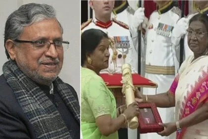 पद्म भूषण, सुशील मोदी, मरणोपरांत, पत्नी, जेसी मोदी