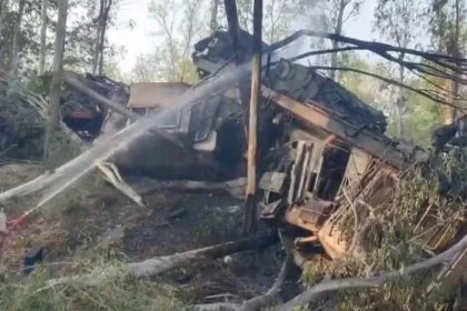 मालगाड़ी, टक्कर, झारखंड, लोको पायलट, 3 मरे, साहिबगंज