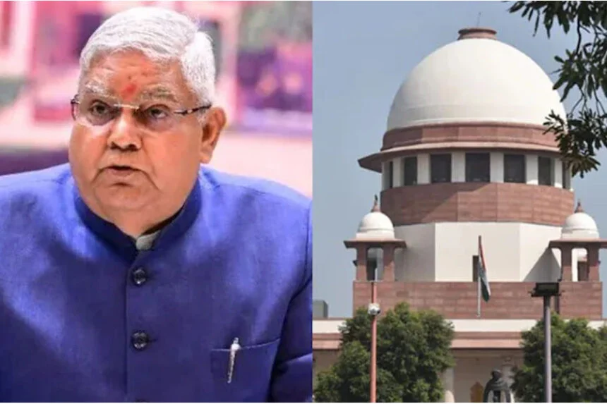 उपराष्ट्रपति, अदालतें, राष्ट्रपति को आदेश, नहीं दे सकती, पॉकेट वीटो, जगदीप धनखड़