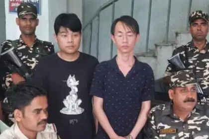 चीनी नागरिक, नेपाल बॉर्डर, 2 गिरफ्तार, मधुबनी, एसएसबी