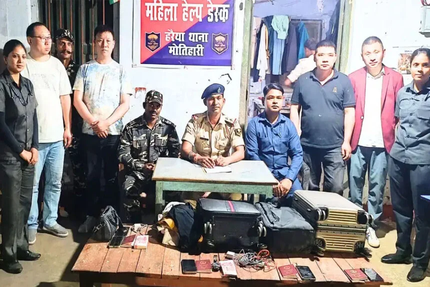 रक्सौल, चार चीनी, गिरफ्तार, नेपाल बॉर्डर, पाकिस्तानी कनेक्शन