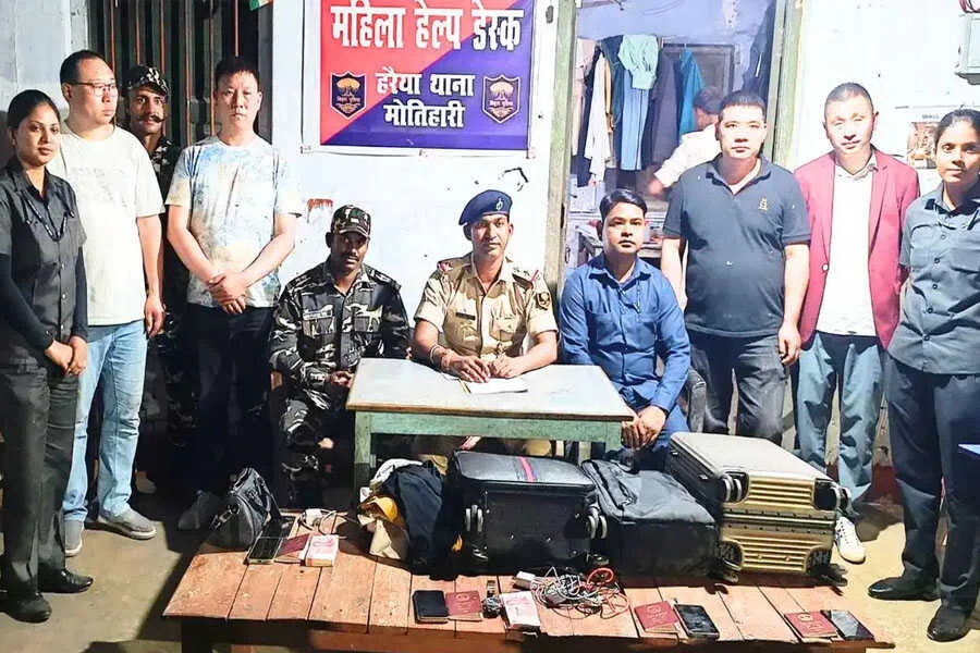 रक्सौल, चार चीनी, गिरफ्तार, नेपाल बॉर्डर, पाकिस्तानी कनेक्शन