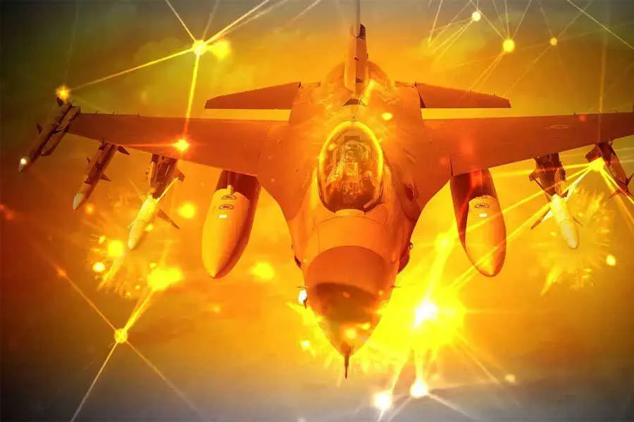 F-16, 4 जेट, ढेर, युद्ध, पाकिस्तान, 60 ड्रोन, 68 मिसाइलें, रातभर लड़ाई