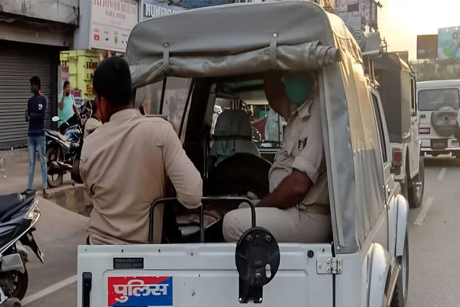 दारोगा, गश्त, लूट, एसपी, जेल, पूर्णिया, केहाट थाना, कार सवार