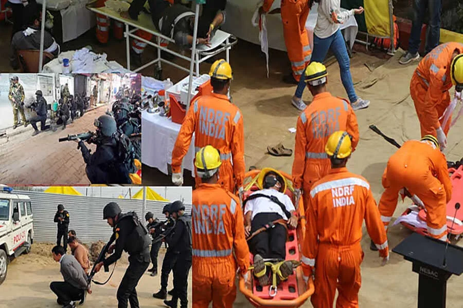 जंगी सायरन, पाक सीमा, सीमाई राज्य, टेंशन में दुश्मन, आपरेशन शील्ड,मॉक ड्रिल