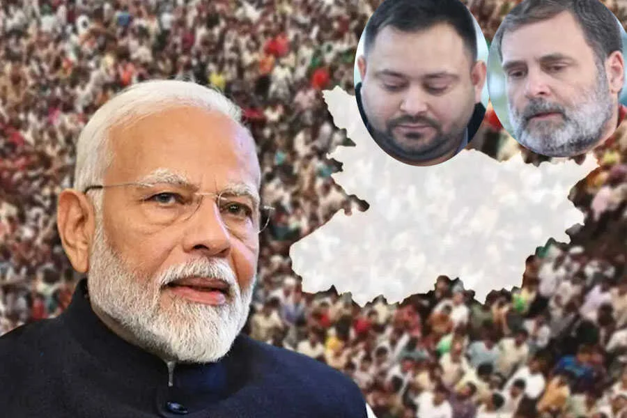 जाति, जनगणना, मिसाइल, तेजस्वी यादव, राहुल गांधी, PM मोदी, बिहार, चुनाव