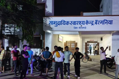 पूर्व प्रमुख, सिर में मारी गोली, सीतामढ़ी, पति घायल