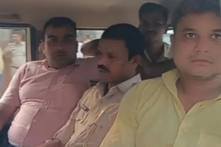 विजिलेंस, दारोगा, गिरफ्तार, 5 हजार, घूस, महुआ
