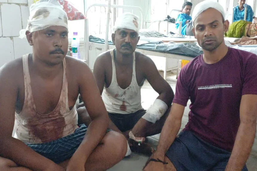 भूमि विवाद, फायरिंग, मुजफ्फरपुर, पारू, एक की मौत, कई घायल