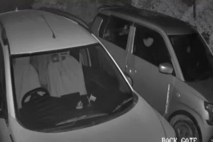 भाजपा नेता, कार, तोड़फोड़, आरा, घर में लगी थी, सीसीटीवी, संदिग्ध