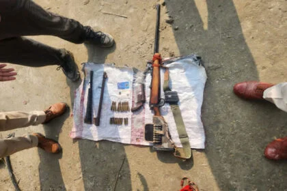 विधायक, भांजा, ऑटोमेटिक रायफल, बरामद, JDU, फायरिंग, फरार, बेलदौर, खगड़िया