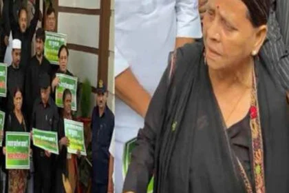 राबड़ी, काली साड़ी, राजद, विधायक, काले कपड़े, डिप्टी सीएम, तंज, विजय सिन्हा