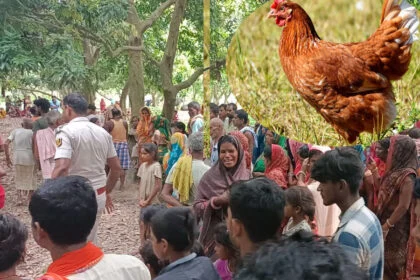 हत्या, मुर्गा चोरी, मुजफ्फरपुर, युवक, पीटाई, शव, पेड़ से टांगा