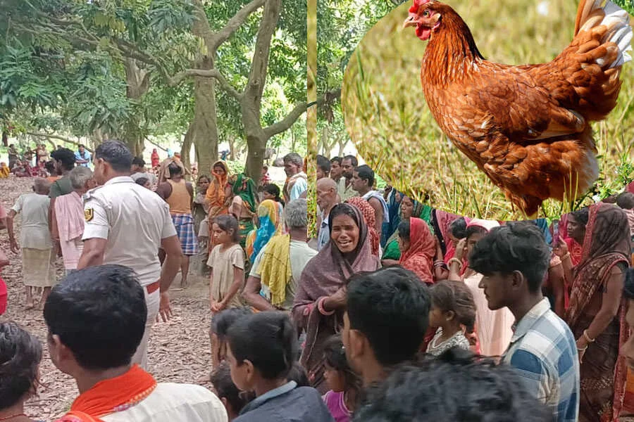 हत्या, मुर्गा चोरी, मुजफ्फरपुर, युवक, पीटाई, शव, पेड़ से टांगा