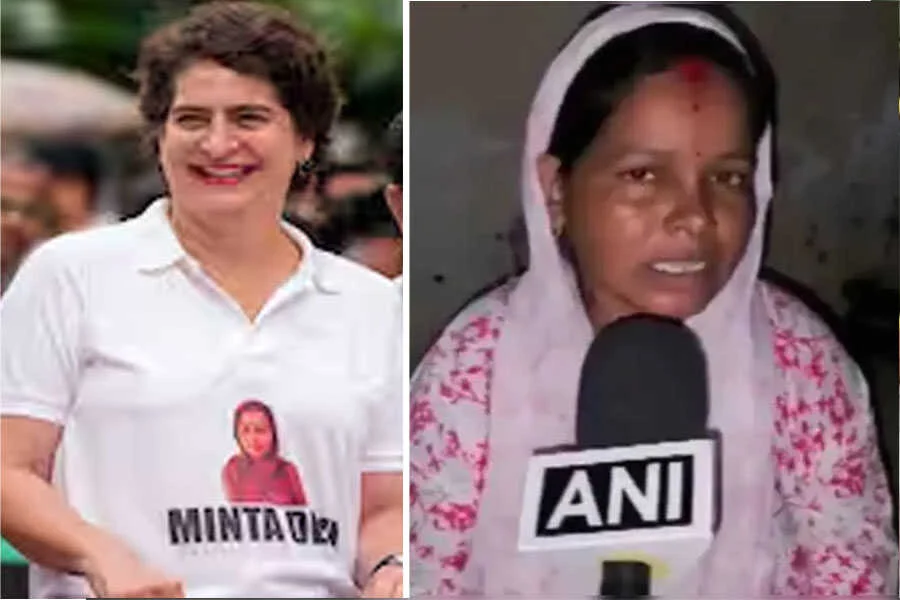 मिंता देवी, प्रियंका गांधी, भड़की, डीएम सिवान, 124 उम्र, वोटर कार्ड