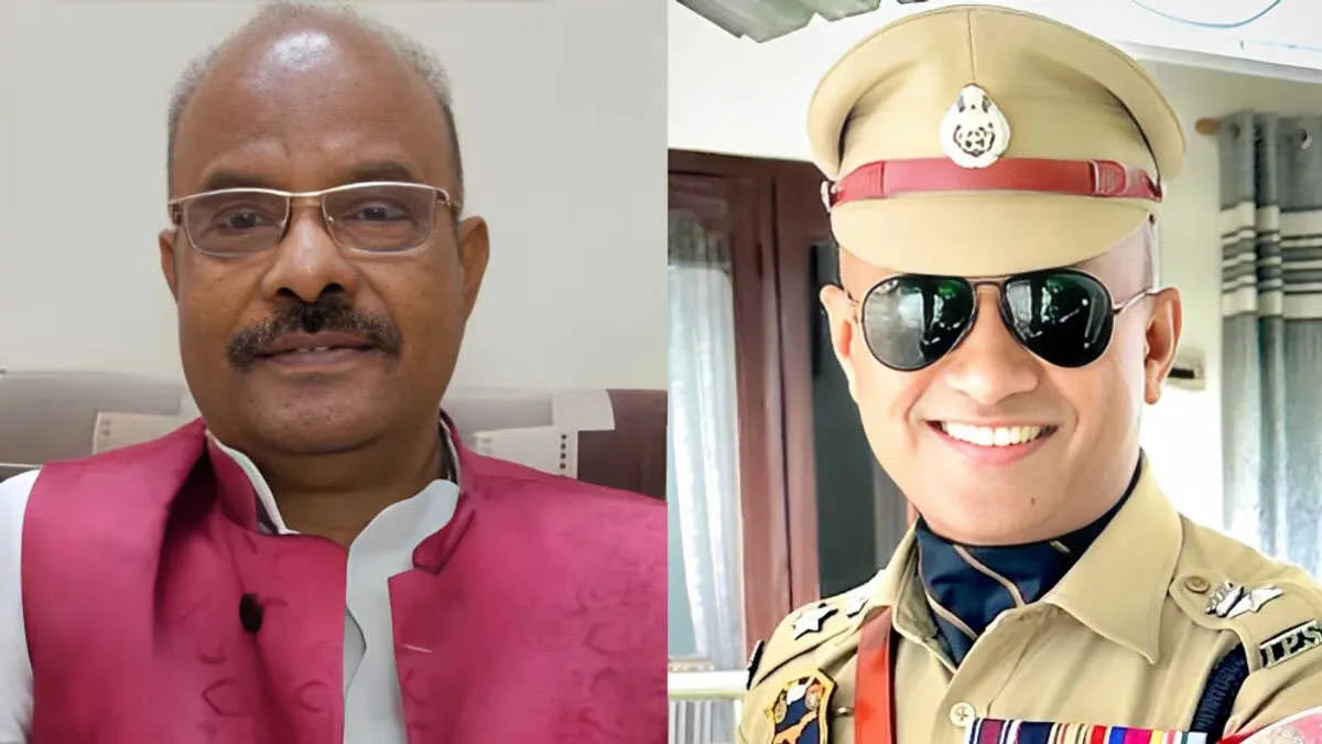 भाजपा, IPS, आनंद मिश्रा, पूर्व मंत्री, नागमणि, सुचित्रा सिन्हा, थामा कमल, BJP, बड़ा दांव