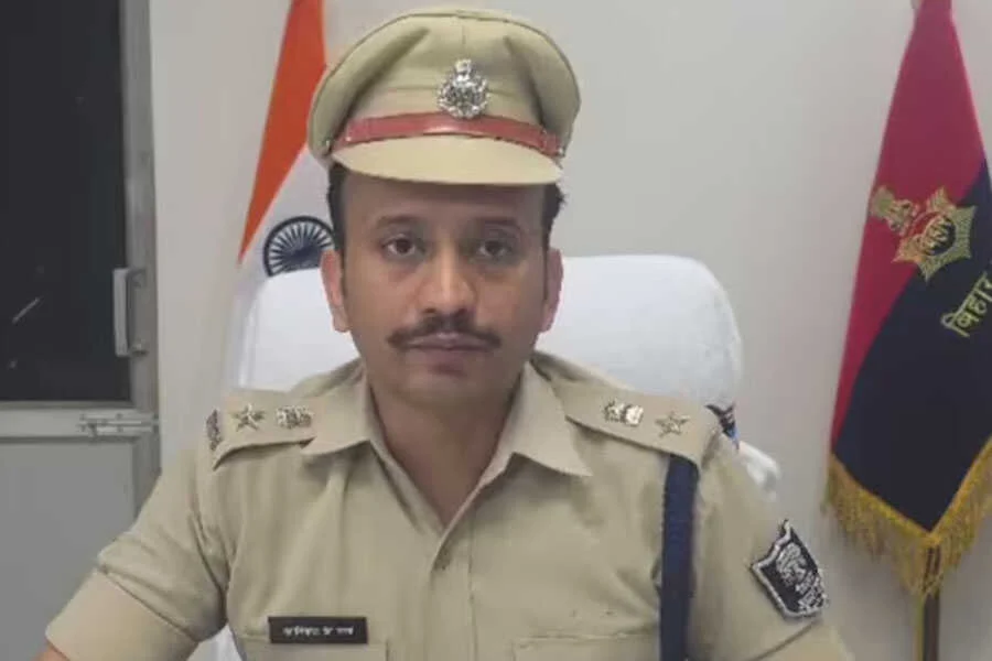 मुठभेड़, पैर में गोली, पटना, बालू कारोबारी हत्याकांड