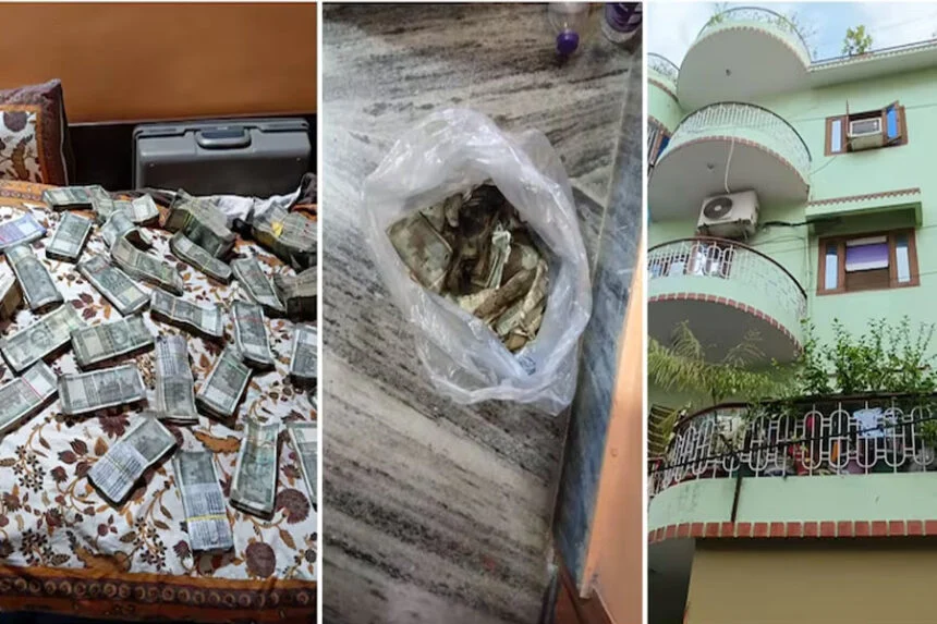 EOU, छापा, पटना, भूतनाथ, पत्नी, नोट जलाए, 20 लाख, नालियां जाम, सुपरिटेंडिंग इंजीनियर