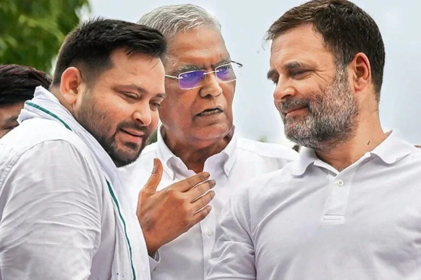 तेजस्वी, ऐलान, राहुल, अगला PM,वोट अधिकार यात्रा