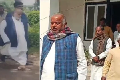 हमला, मंत्री, श्रवण कुमार, नीतीश सरकार, करीबी, नालंदा, पैदल भागे, बॉडीगार्ड, जख्मी