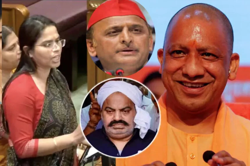 विधायक, पूजा पाल, सपा, तारीफ, सीएम योगी, अतीक अहमद, खात्मा, अखिलेश, पार्टी से निकाला