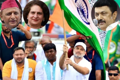 प्रियंका, अखिलेश यादव, स्टालिन, राहुल, तेजस्वी,दरभंगा, मुजफ्फरपुर, सीतामढ़ी, जानकी मंदिर, वोटर अधिकार यात्रा