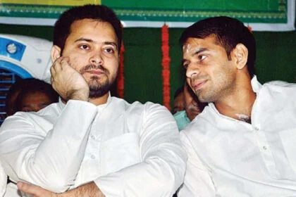 तेजस्वी, RJD, औरंगजेब, BJP, भाई, गला रेता, पिता कैद
