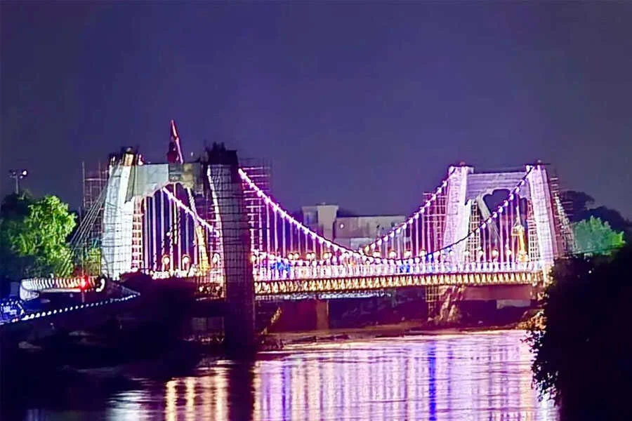 पुनपुन, लक्ष्मण झूला, नीतीश, उद्घाटन, ऋषिकेश