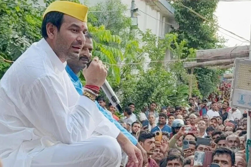 तेजप्रताप, हरा गमछा