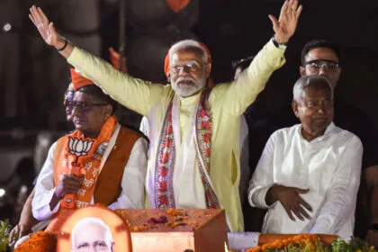 पटना, रोड शो, PM मोदी, चुनावी दौरा, नवादा, कटिहार, जनसभा