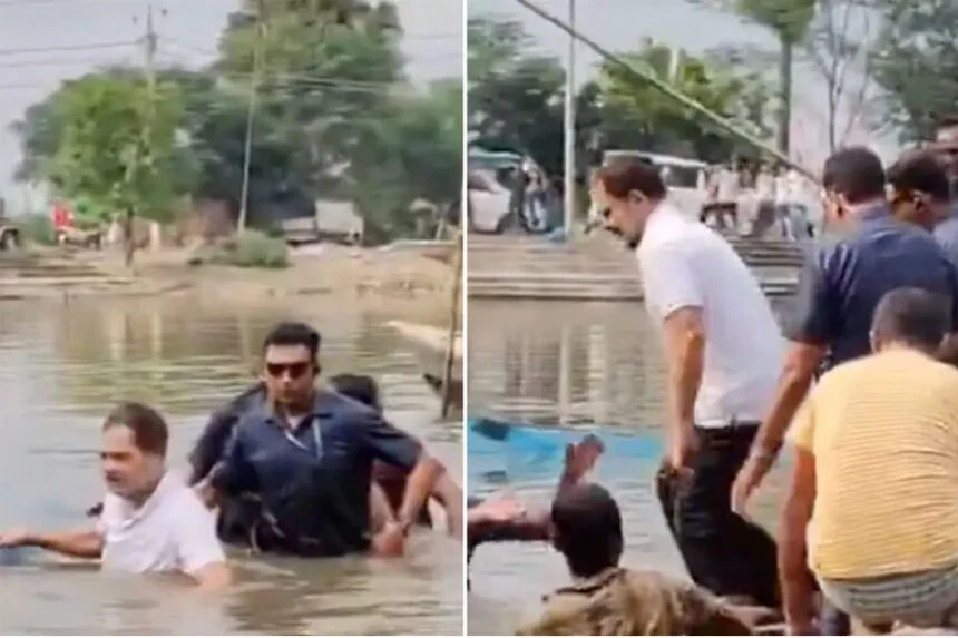 मछली, राहुल, तालाब, बेगूसराय, PM मोदी, तंज, कांग्रेस, हार