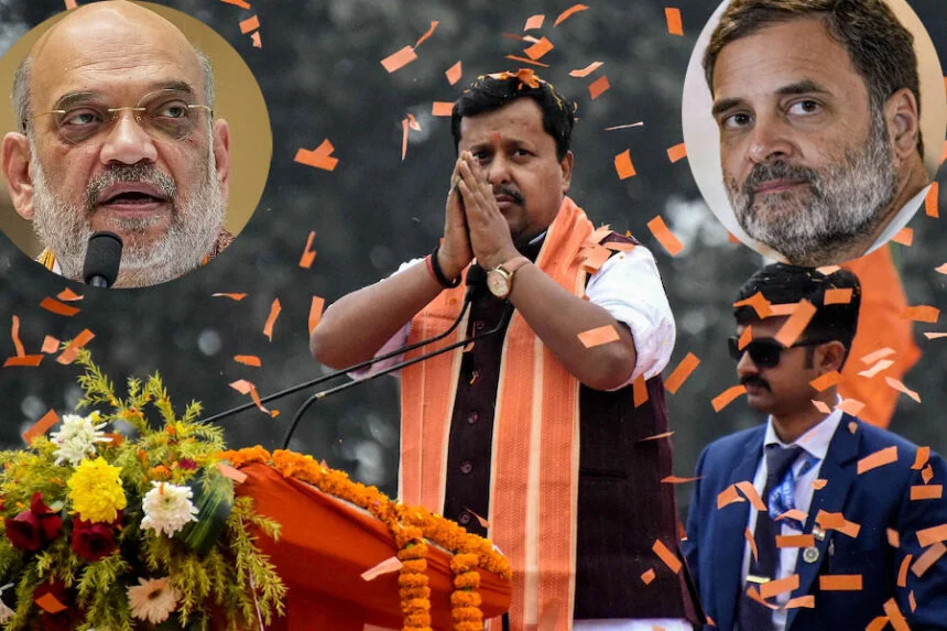 नितिन नवीन, पड़ोसी, राहुल गांधी, अमित शाह, दिल्ली, नया बंगला, लुटियंस जोन