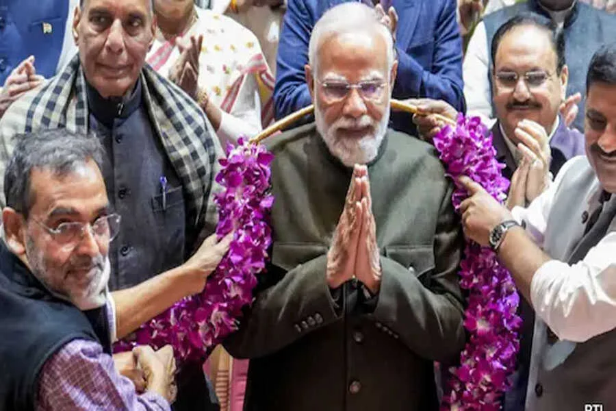 विजय हार, बिहार, NDA, सांसद, पीएम मोदी