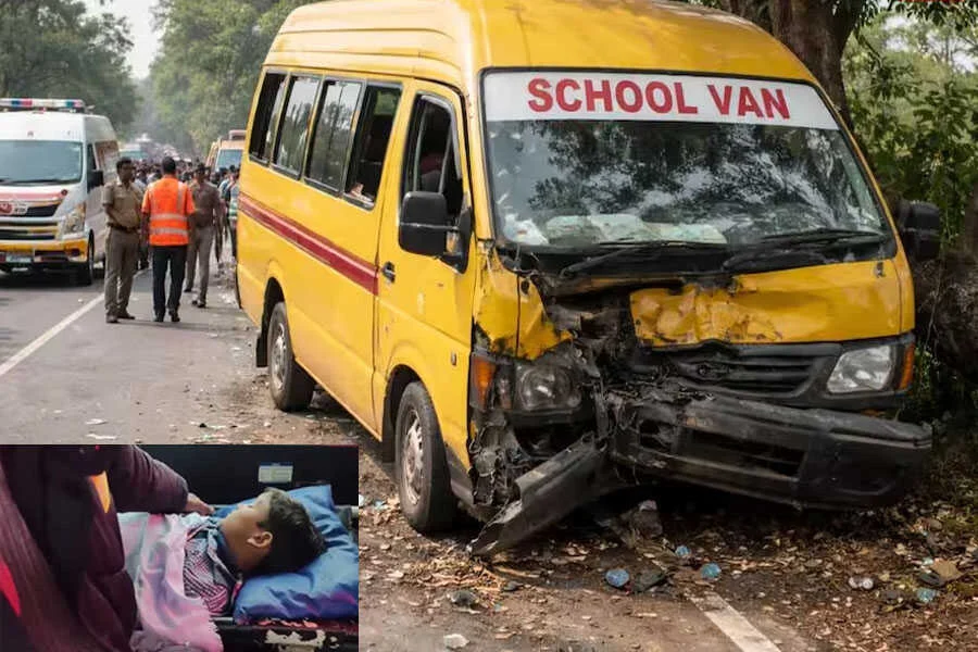 दरभंगा, स्कूल, छात्र, मौत, बस, सड़क, गिरा, बवाल, ड्राइवर, फरार