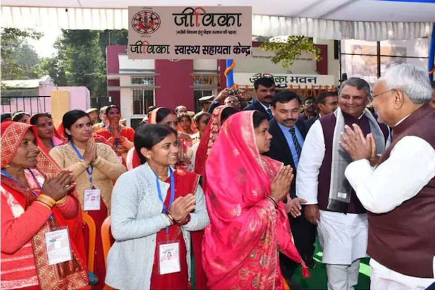 जीविका, वेतन, वृद्धि, 10—30, प्रतिशत, तोहफा, नीतीश सरकार