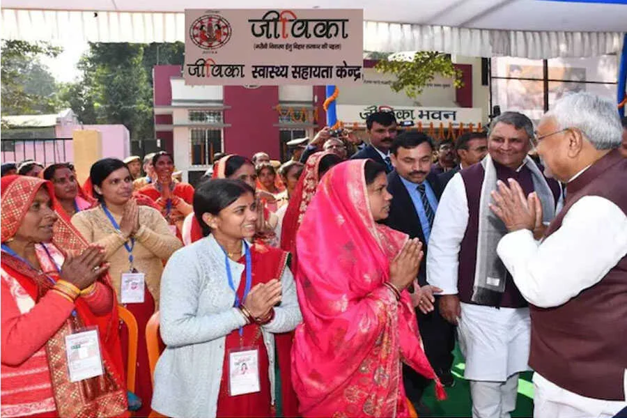 जीविका, वेतन, वृद्धि, 10—30, प्रतिशत, तोहफा, नीतीश सरकार