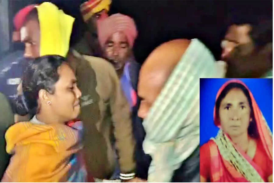 हत्या, बकरी, मक्का खेत, पड़ोसी, मां-बेटा, बांधकर पीटा, महिला, मौत