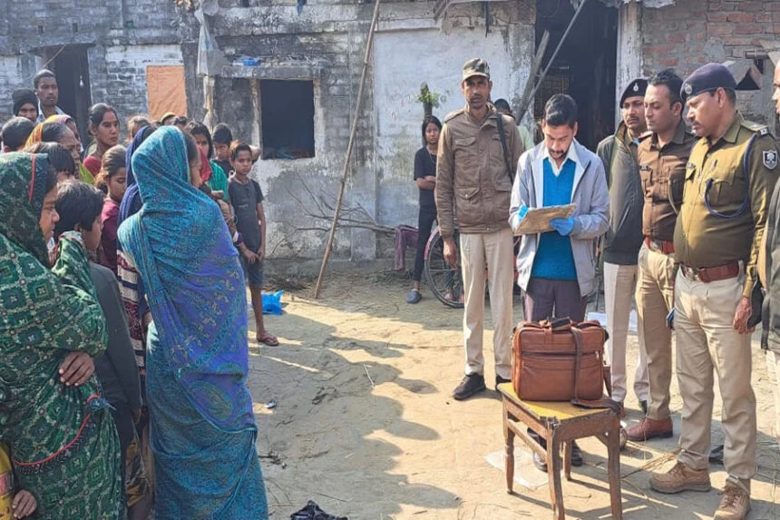 बुजुर्ग, महिला, बीड़ी, पीटकर, हतया, सुपौल