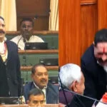 अनंत सिंह, छुए पैर, नीतीश, शपथ, विधानसभा