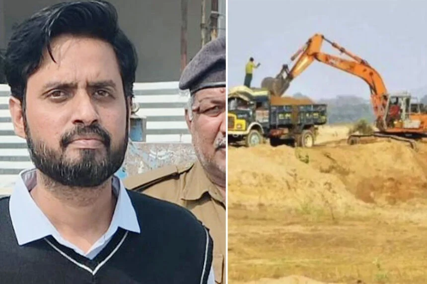 फरार, माइनिंग, इंस्पेक्टर, थाना, गोपालगंज, DM, गिरफ्तार, अवैध खनन, बालू घाट