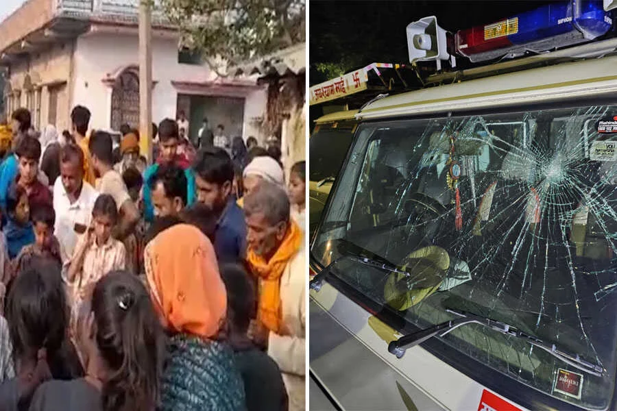 फायरिंग, मुजफ्फरपुर, गायघाट, पॉक्सो आरोपी, पुलिस टीम, हमला, ग्रामीण, मौत, SHO, 3 जवान, जख्मी