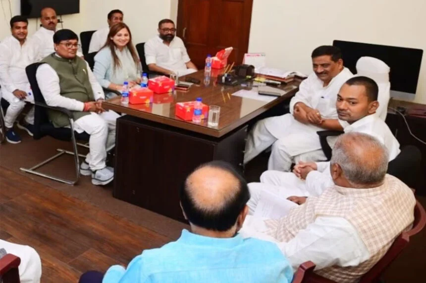 निशांत, एक्शन मोड, संजय झा, JDU, मीटिंग, बिहार दौरा